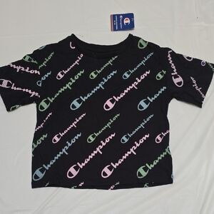 Champion Kids' Multicolor Logo Tee